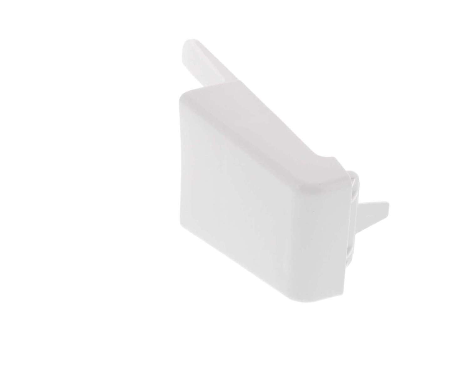 WP2195916K - Genuine OEM Whirlpool Refrigerator Door Shelf End Cap, White